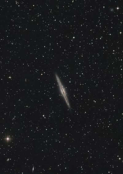 Галактика NGC891 "Серебряная щепка"