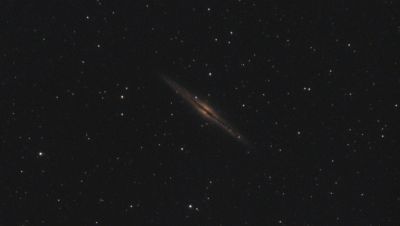 Галактика NGC891 (C23), первый свет Svbony MK127