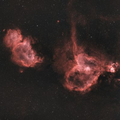 IC 1805 Heart and IC 1848 Soul - Astrophotography