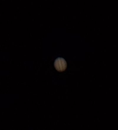 Jupiter with clouds - Astrophotography