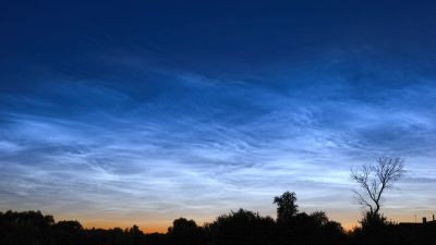 Noctilucent clouds on June 29, 2021 - Astrophotography