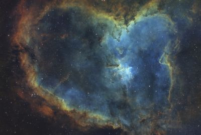 Heart nebula (ic1805) - Astrophotography