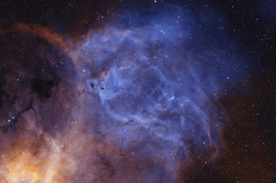 Lion nebula – SH2-132 (Crop №2) - Astrophotography