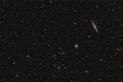 Abell 347 и NGC 891 - астрофотография