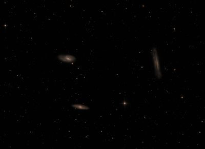 Группа галактик Триплет Льва (Группа M66)  Leo Triplet (M66 Group)