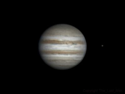 Rotation of Jupiter and Europa (24 apr 2015, 20:45-21:27 UTC+3)