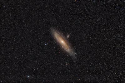 M31 Adromeda galaxy - астрофотография
