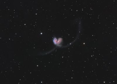 NGC 4038 NGC 4039 Галактики Антенны