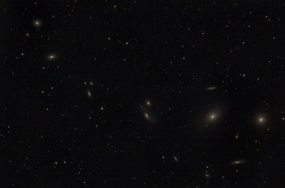 Markarian's Chain - Astrophotography