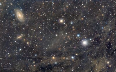 Galaxies in The Ursa Major - астрофотография