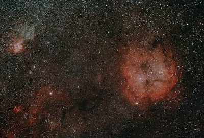 IC 1396 Elephant's Trunk, SH2-132 Lion, Bernard 174 - Astrophotography