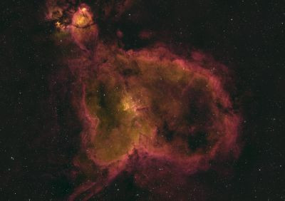 IC 1805 Туманность Сердце HOS