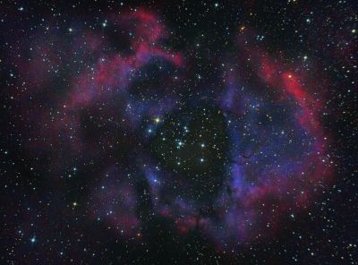 Эмиссионная туманность "Розетка" или NGC 2237 - астрофотография