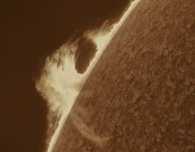 Prominence 16_05_2026 - Astrophotography