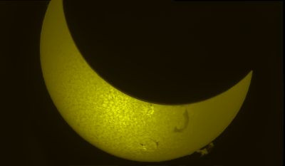 Solar eclipse - Astrophotography