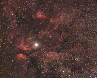 Садр, IC 1318, M29(NGC 6913), NGC6910, NGC 6914.