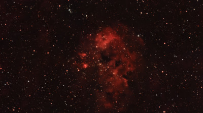 NGC 1893 (IC 410, OCL 439, LBN 807) is an open star cluster with an emission nebula. - Astrophotography