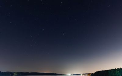 Юпитер, Плеяды и Гияды