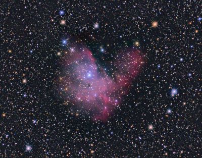 Туманность NGC 281 ""Pacman"