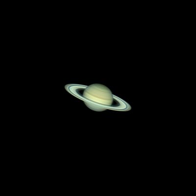 Сатурн в ночь с 16 на 17 августа  - астрофотография