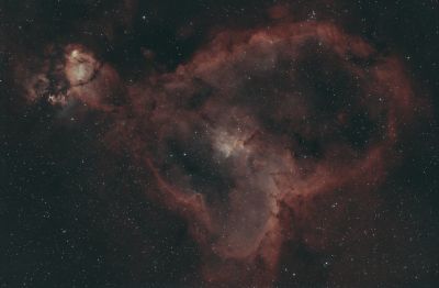 IC1805 - Heart Nebula - астрофотография