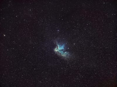 Туманность Колдун NGC 7380 - астрофотография