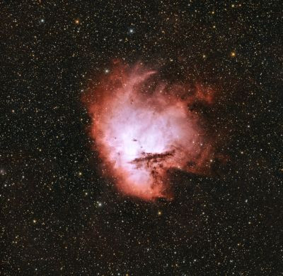NGC281 Pacman, RASA 8", 5 hrs - Astrophotography