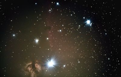 Конская голова IC434, Пламя NGC 2024