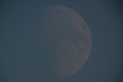 Самолет на фоне дневной Луны 14.08.24