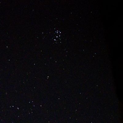 Рассеянное звёздное скопление M45 Плеяды.  - астрофотография