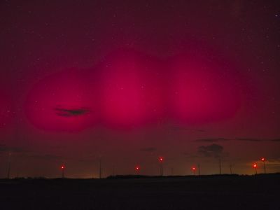 Южное северное сияние (45я параллель)