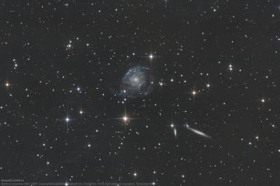 The galaxy group NGC 2805 in Ursa Major - Astrophotography