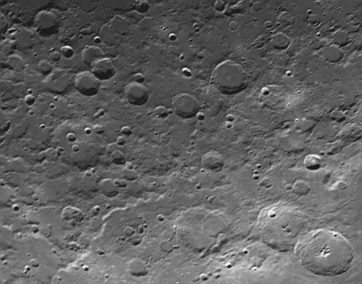Moon landscape - астрофотография
