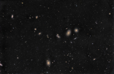 Markarian's Chain - Astrophotography