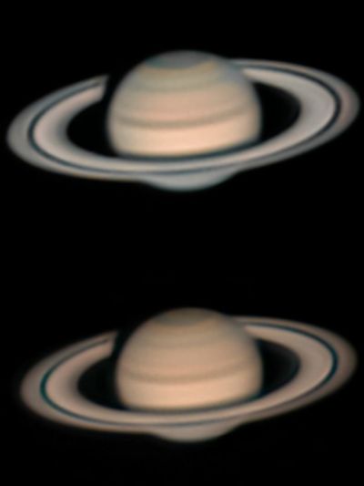 Сатурн 24 сентября, новая версия - астрофотография