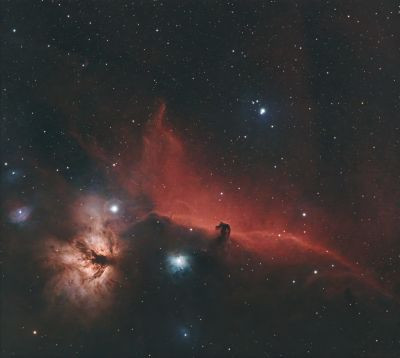 Alnitak & Co (IC434, NGC2024) - Astrophotography