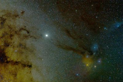 Rho Ophiuchi и Юпитер