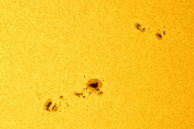 Sunspot groups 4506-4507 and 4510 - Astrophotography