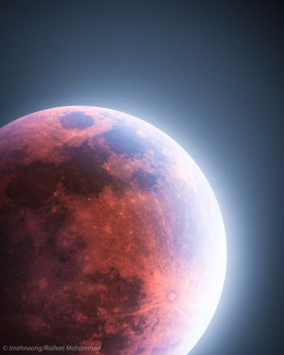 Total Lunar Eclipse - Totality Phase