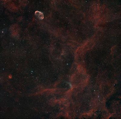WR 134 + NGC 6888 Region - Astrophotography