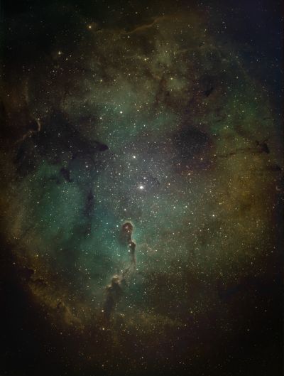 Слоновый хобот IC 1396 - астрофотография