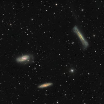 Leo Triplet - Astrophotography
