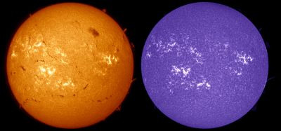 Sun in Ha and CaK 17-06-2026 - Astrophotography