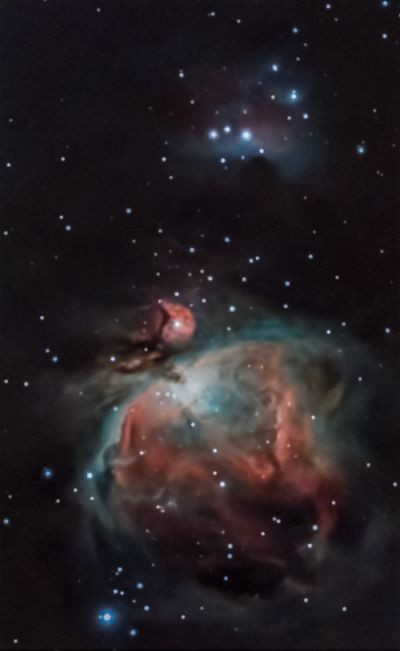 M42 & M43 - Orion Nebula & Running Man Nebula - Astrophotography