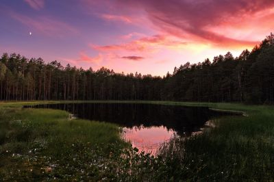 Закат Луны 07.2025