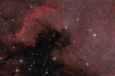 Диффузная эмиссионная туманность "Северная Америка" (NGC 7000, LBN 373)
