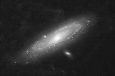 Ha starless M31 Andromeda Galaxy (the Andromeda Galaxy) - Astrophotography