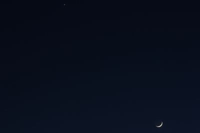 Луна и Венера 