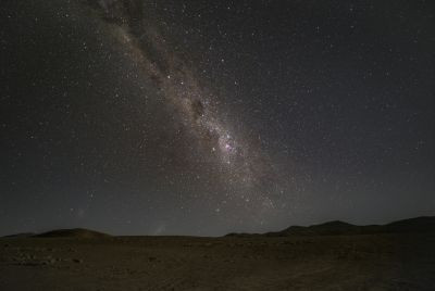 Южная часть млечного пути в пустыне - Astrophotography