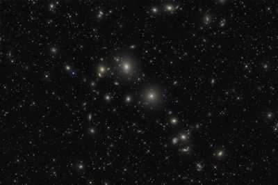 скопление галактик вокруг NGC 1275 в Персее